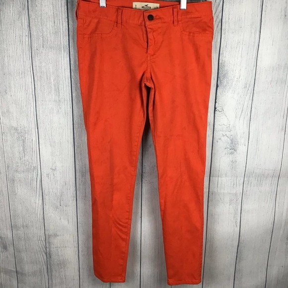 Hollister Denim - Hollister Orange Skinny Leg Jeans Size 9